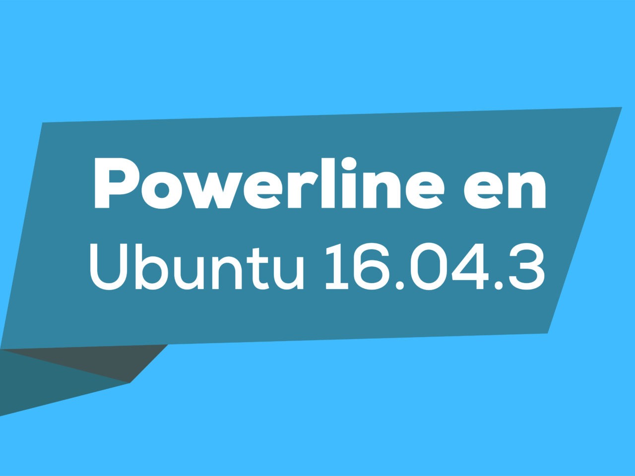 Powerline en Ubuntu 16.04.3